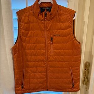 Orvis Men's Vibrant Orange Quilted Vest